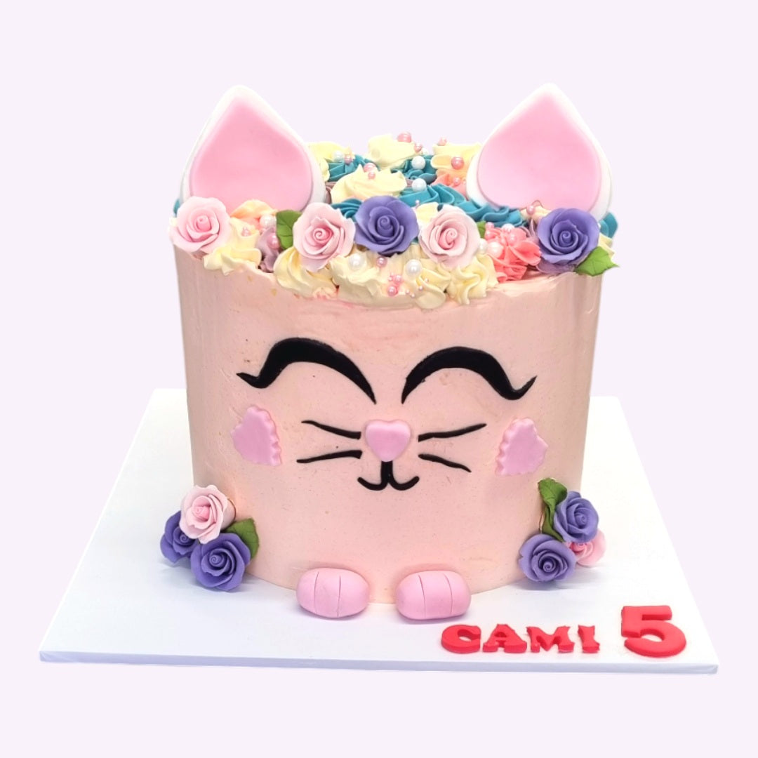 kitty cat cake